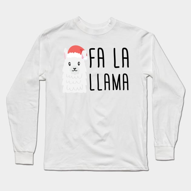 Fa La Llama Long Sleeve T-Shirt by imlying